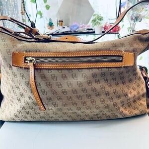 SALE TODAY!! Dooney & Bourke Brown Monogram Shoulder Bag
